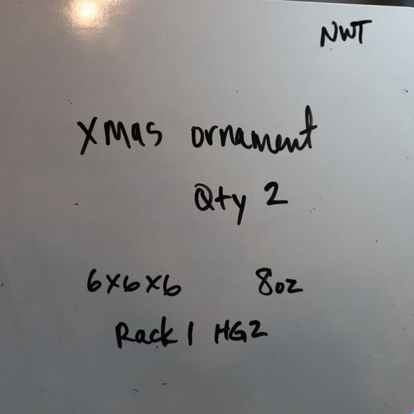 Hand-Painted Bell Ornament Yellow Christmas Holiday Decor Seasonal Festive NWT - Picture 8 of 8